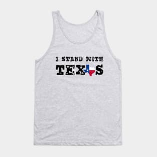 I stand with texas Tank Top